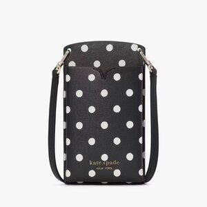 Kate Spade Spencer Sunshine Dot Slim Crossbody BLACK MULTI